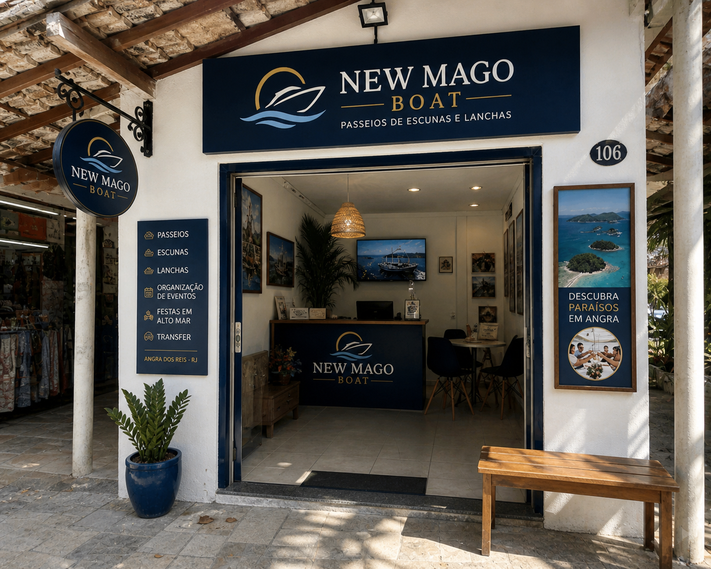 Fachada New Mago Boat